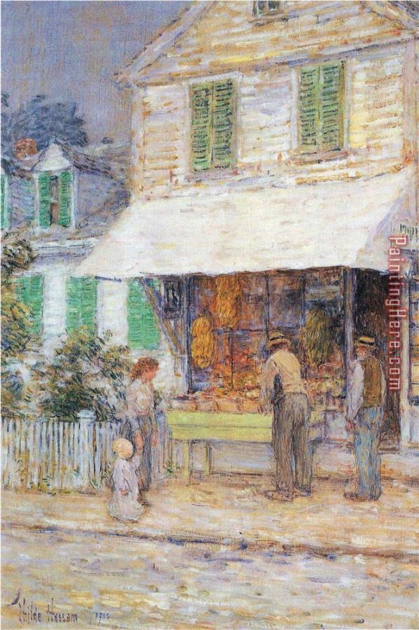 childe hassam Provincial Town